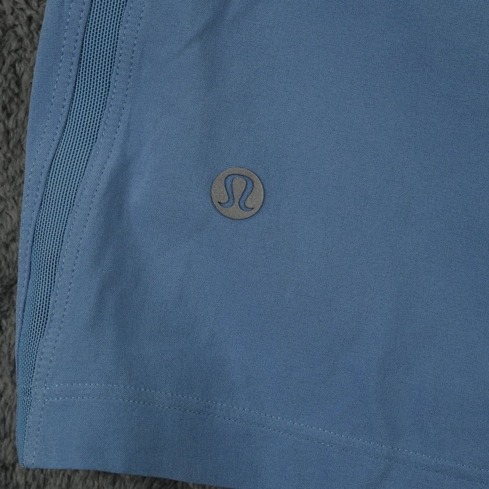 Lululemon Pace Breaker Short Mens XXL Blue 5" Linerless Swift Fabric‎ LM7B86S - Picture 5 of 9